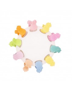 Mini Broches Set x 10 Piña