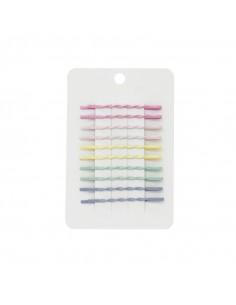 Hebilla Set x10 Twisted Pastel Colors