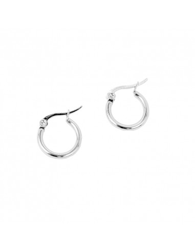 Aro Acero Blanco Sybil 15 mm