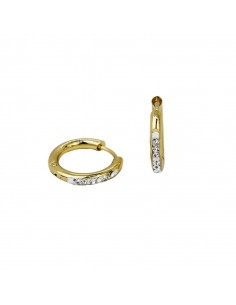 Aro Acero Shiny Gold 14mm