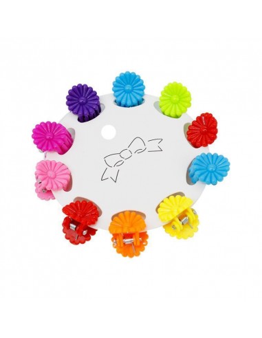 Mini Broches Set x 10u Lily