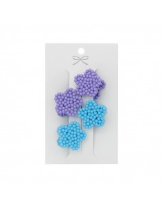 Broches Flowers Set x4 u