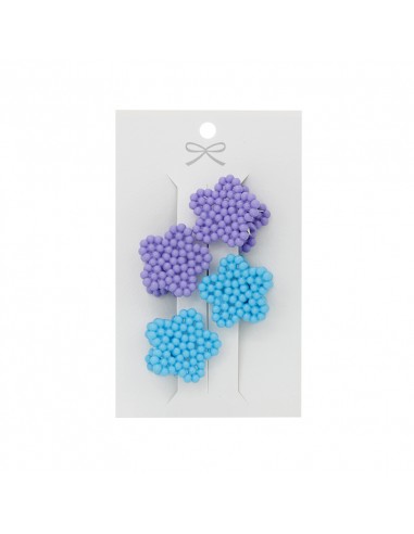 Broches Flowers Set x4 u