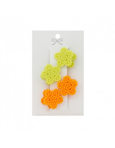 Broches Flowers Set x4 u