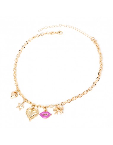 Collar Pink Kiss