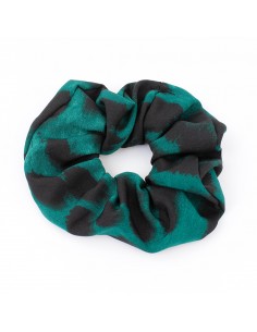 Scrunchie Leopard Green