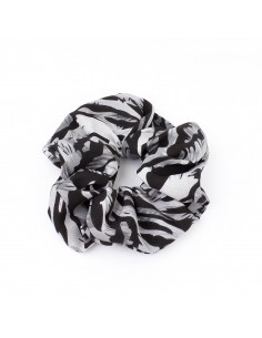 Scrunchie Tiger Grey