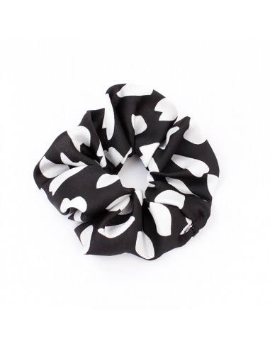 Scrunchie Dalmatian Black