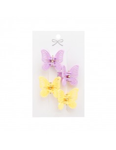 Broches Set x4 Butterfly