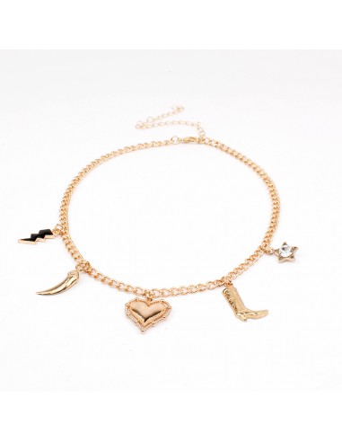 Collar Multi Charm Western