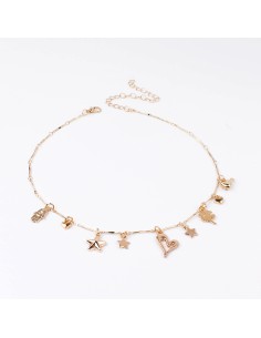 Collar Corto Multi Charms Magic