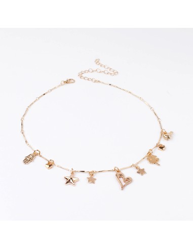 Collar Corto Multi Charms Magic