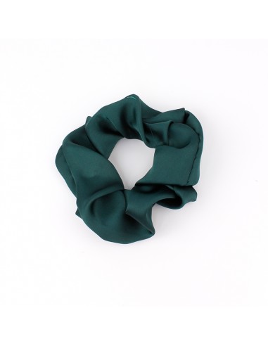 Scrunchie Seda Verde Ingles