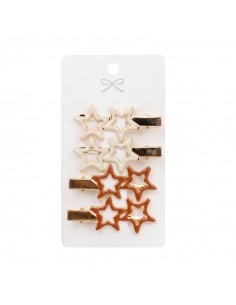 Hebillas Set x4 Stars Winter