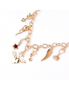Collar Gold Multicharms