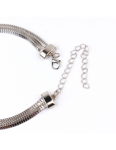 Choker Silver Chains