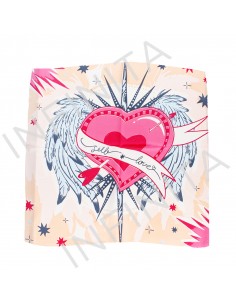 Pañuelo Angelic Heart Peach