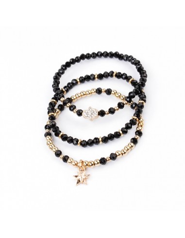 Set De Pulseras Elásticas Hamsa