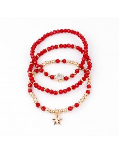 Set De Pulseras Elásticas Hamsa