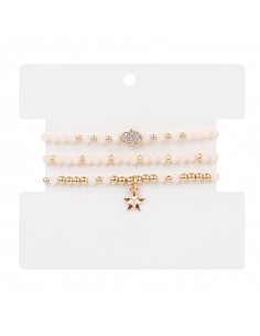 Set De Pulseras Elásticas Hamsa