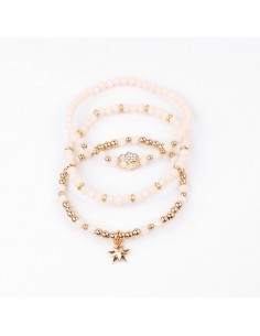 Set De Pulseras Elásticas Hamsa