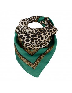 Pañuelo Kenia Green (70x70)