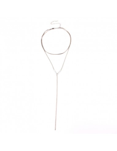 Collar Corbatero Silver Collection