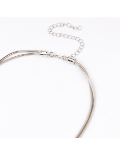 Collar Corbatero Silver Collection