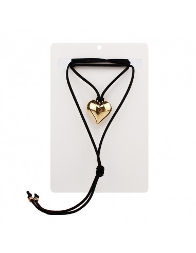 Collar Corbatero Golden Heart