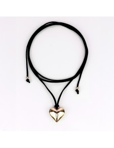 Collar Corbatero Golden Heart