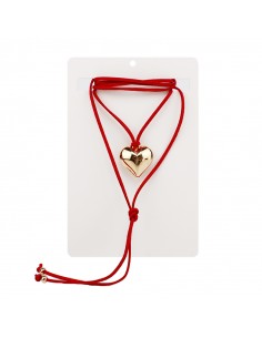 Collar Corbatero Golden Heart
