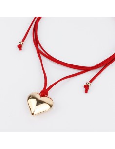 Collar Corbatero Golden Heart