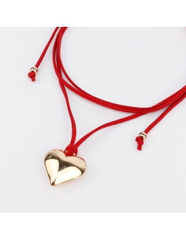 Collar Corbatero Golden Heart