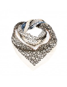 Pañuelo Feline Blue (70x70)