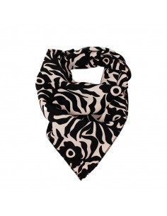 Pañuelo Liners Flowers Black