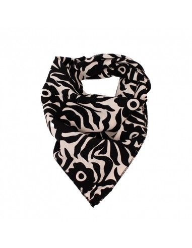 Pañuelo Liners Flowers Black