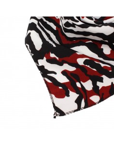 Pañuelo Zebra Red