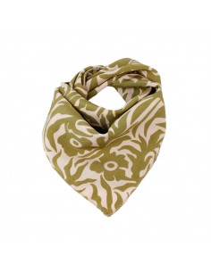 Pañuelo Liners Flowers Green