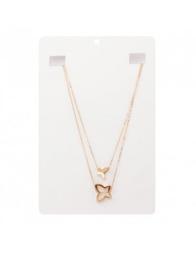 Collar Corto Gold Butterfly