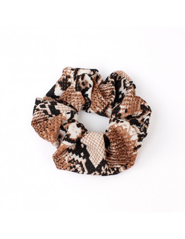 Scrunchie Snake Camel
