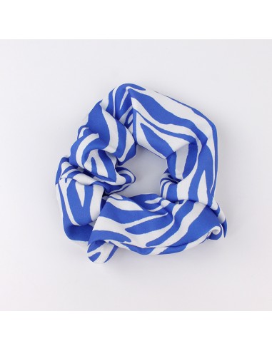 Scrunchie Line Print Blue
