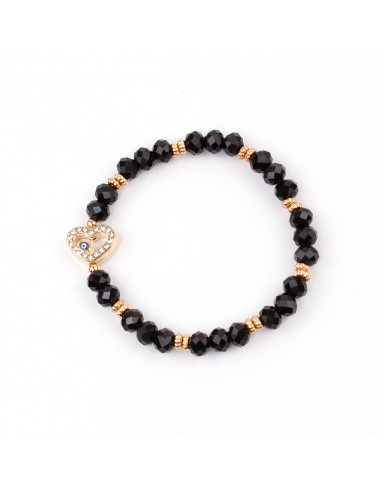 Pulsera Elástica Shiny Heart