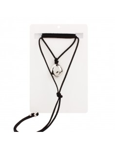 Collar Corbatero Oval Stone