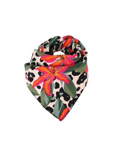 Pañuelo Floral Print Pink