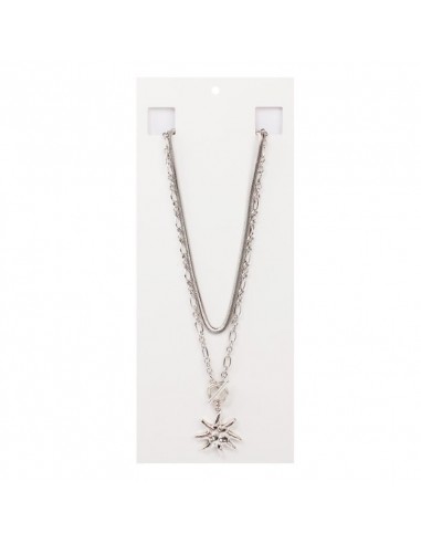 Collar Corbatero Silver Sun