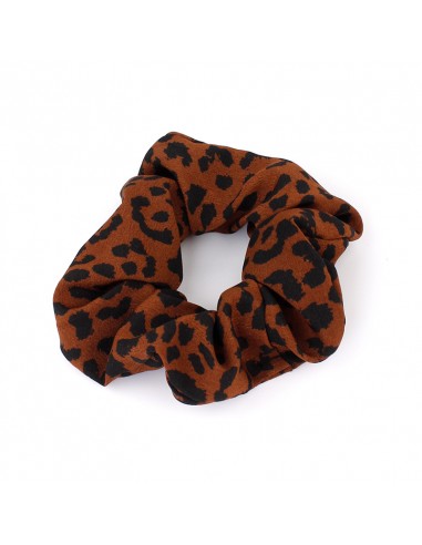 Scrunchie Print Brown