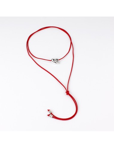 Collar Corbatero Chunky Love Silver