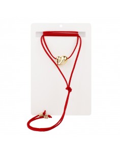 Collar Corbatero Chunky Love Gold