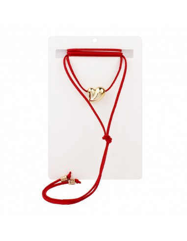 Collar Corbatero Chunky Love Gold