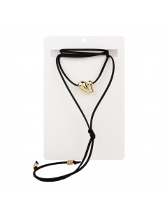 Collar Corbatero Chunky Love Gold